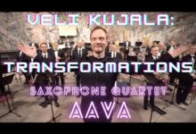 Veli Kujala: Transformations for Sax Quartet and Wind Orchestra